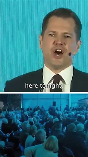Jenrick's first constituency speech after defecting didn't start smoothly