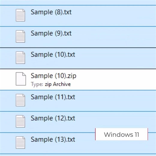 Windows 11 Compressing Files