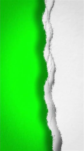 Torn Paper Edge Transition - Realistic Green Screen Effect #animation #dothingsyoudontwanttodo