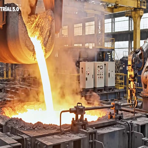 Inside a high strength steel pipe manufacturing plant The square pipe production process #factory #work