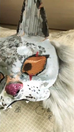 Part two customizing mask ￼ #cat #therian