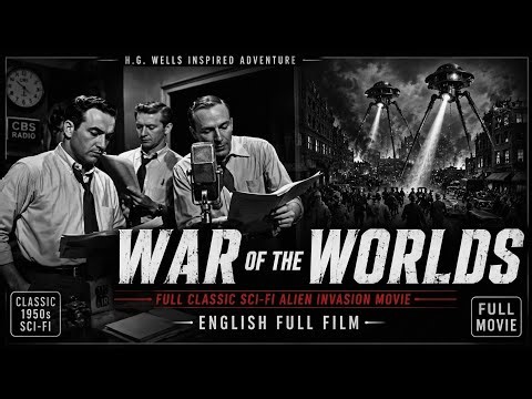 War of the Worlds 1950 | Full Classic Sci-Fi Alien Invasion Movie | H.G. Wells Inspired Adventure