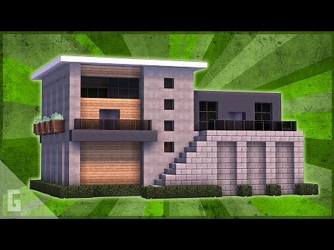 Minecraft | Large 2 Floor Modern House Tutorial (#80)