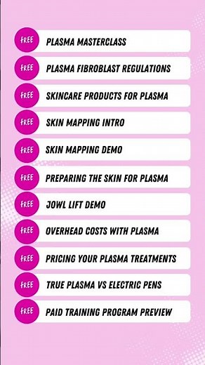 Plasma Fibroblast Training | Free Mini Course | PLAXEL | PLAXEL+ #shorts