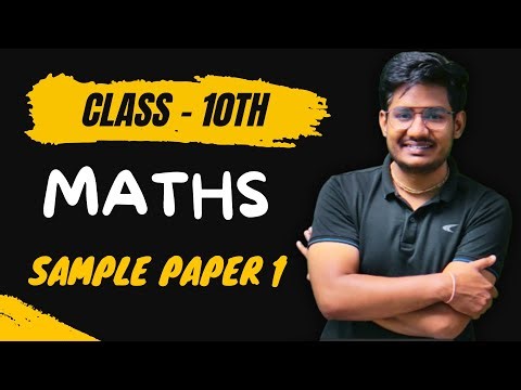 Class 10 LIVE NOW | class 10 maths sample paper 1 | green board