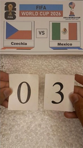 Czechia vs Mexico Fulltime 0-3 #czechia #mexico #worldcup2026