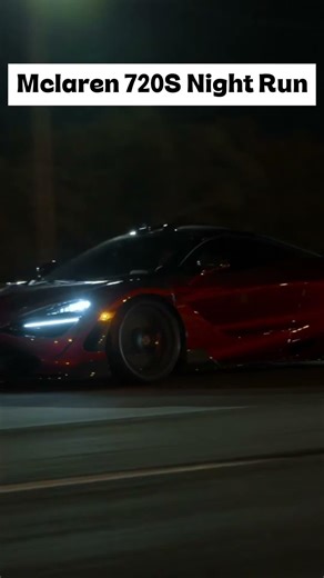 Red McLaren Night Drive Missing Audio Mystery!