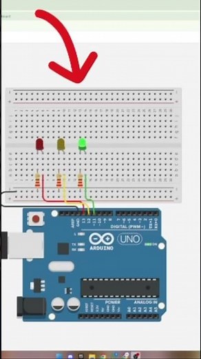 Así funciona un semáforo hecho en Arduino 🔴🟡🟢