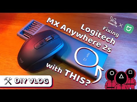 [🛠 DIY VLOG] Fixing Logitech MX Anywhere 2S with ____ ?