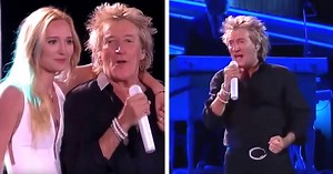 Rod Stewart And His Daughter Ruby Sing "Forever Young", Giving New Life To Timeless Hit