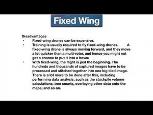 Different types of Drones and their Applications | Lesson. 7 DOMP