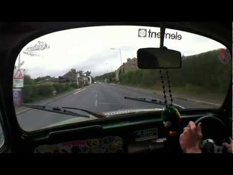 VW Beetle 1641 drive out with new performance engine and carbs