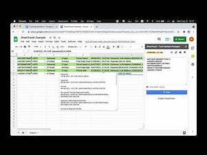 SheetTrackr - Track Multiple Packages in Google Sheets
