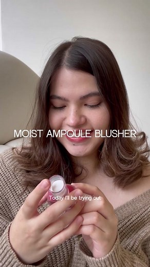 Moist Ampoule Blusher Review and Giveaway