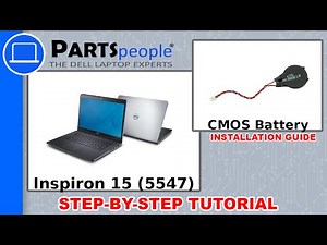 Dell Inspiron 15 (5547) CMOS Battery How-To Video Tutorial