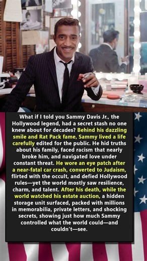 What They Found In Sammy Davis Jr.'s Hidden Storage Shocked Investigators #shorts