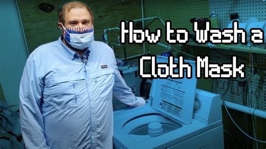 How to wash a cloth mask & sanitize a disposable mask
