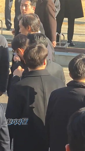 마지막인사 결국 돌아서 눈물쏟은 이재명 대통령모습ㅠ#이해찬