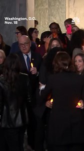 Survivors of Jeffrey Epstein and House Democrats cheer upon learning that the Senate unanimously agreed to pass the Epstein files bill. | NBC News