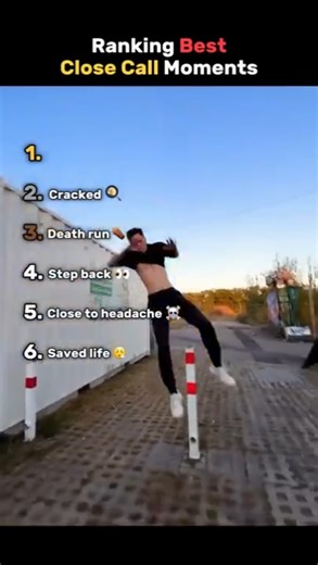 Ranking The Best Close Call Moments😂❤️ #ranking #tiktok #funnymoments #moments