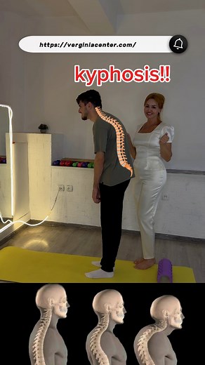 Try these kyphosis exercises to relieve pain and improve posture! #KyphosisRelief #SpineHealth #PostureCorrection #BackPainRelief #kyphosis | Verginia Center