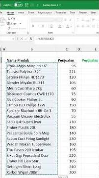 Rumus FILTER di Excel