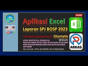 ms Excel SPJ BOSP 2023 sesuai ARKAS