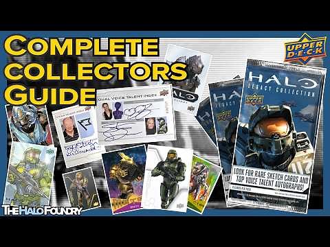 Halo Legacy trading card collection by Upper Deck guide #halo #haloinfinite #upperdeck