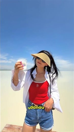 The milky white lake Baiyin Chagan Nuur