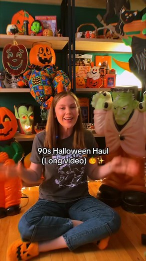 8.4K views · 3.5K reactions | A long 90s Halloween haul 凉✨ #vintagehalloween #halloween #90shalloween #halloweenreels #90snostalgia #halloweendecor | The Holiday Classics | Facebook