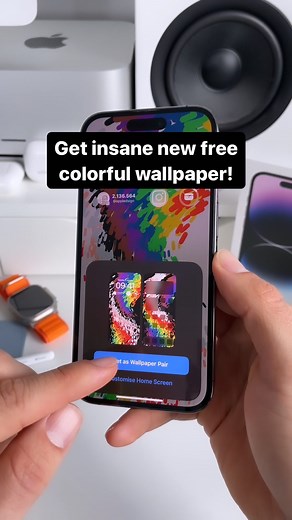 246K views · 216 comments | The swipe up animation and transition is absolutely amazing! You should definitely give this a try! _______ #ios165 #ios16 #iphonewallpaper #iphone14pro #refinedsign | AppleDsign | Facebook