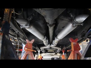 New Exhaust on the Trans AM. X PIPE vs header mufflers