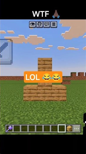 Minecraft weird build 😯 #shorts #minecraft