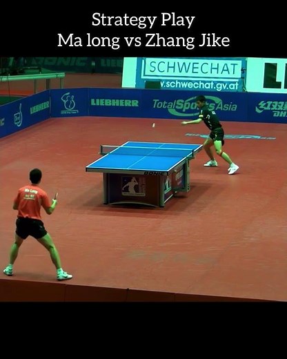 Ma Long vs Zhang Jike – Masterclass of Mind Games & Strategy 🧠🔥 #tabletennis #pingpong #wtt #tt