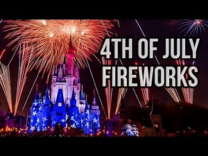4th OF JULY Fireworks Show ✨ DISNEY WORLD July 4th Fireworks Show 💥 Happy 4th of July LOOP