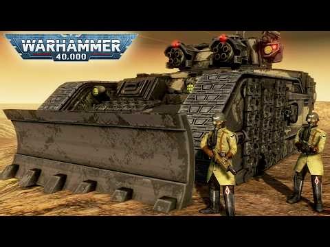 ARMAGEDDON WAR: Steel Legion vs Orks | Warhammer 40k Cinematic Battle (4K)