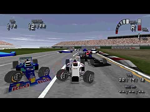 Formula 1 98 PS1 Gameplay HD (Beetle PSX HW)
