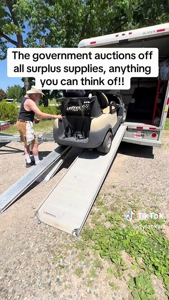 Cómo empecé un lote de carritos de golf usados