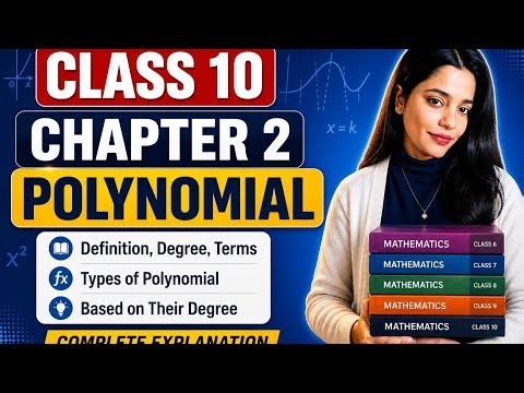 📘 Polynomials Class 10 | Definition, Terms, Degree & Types of Polynomials Explained Easily