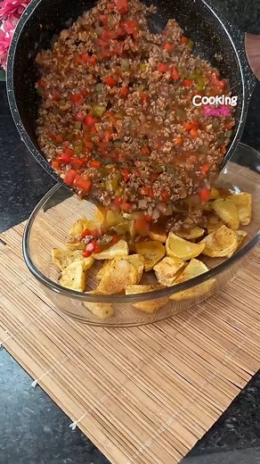 2.1K views · 48 reactions | Simply add Ground Meat over the Potatoes and have a Delicious Dinner!!! | Cooking Taste | Facebook