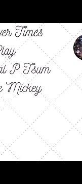 Disney Tsum Tsum - Start 8 Fever Times in 1 Play with An Initial P Tsum - Parade Mickey