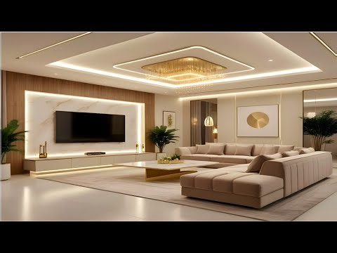 Top Trendy Modern Living Room Decorating Ideas 2026 modern Sofa Set Designs TV Wall Unit Ideas