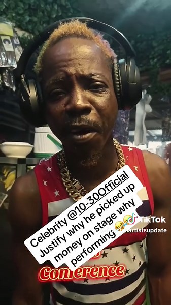 Reasons Behind Picking Up Money on Stage by @10-30