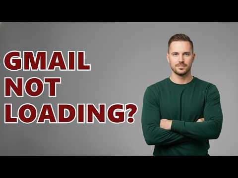 Why Won't My Gmail Load On My iPhone?