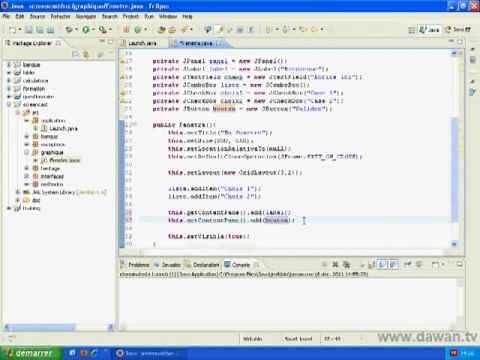 Java POO : Fenêtre graphique - positionnement élément