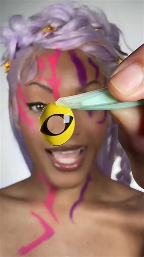 RUMI K-POP DEMON HUTER CAT EYE CONTACTS @icoice (code: LeBean for 20% OFF) #icoice #coloreecontacts