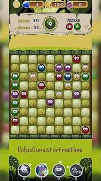 Fuzzies - Level 9 gameplay cute link chain connect match logic puzzle color match relaxing game