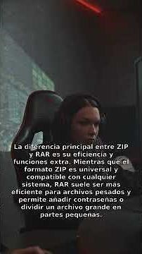 Qué es un archivo ZIP o RAR y por qué deberías usarlos