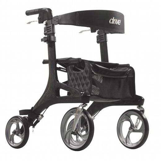 Drive Medical Nitro Elite Carbon Fiber CF Rollator