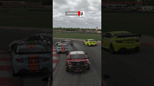 My car gets wrecked on the first lap in #iracing